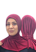 Düyməli hicab 009