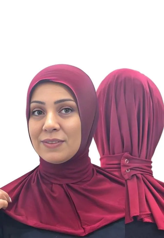 Düyməli hicab 005